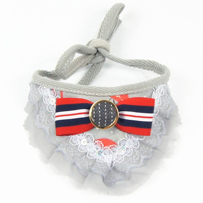 Μόδα λουρί για σκύλο κατοικίδιων ζώων Φόρεμα Flamingo Σετ λουρί μπαντάνας Small Medium Dogs Yorkie Chihuahua Pomeranian Ρούχα AML27