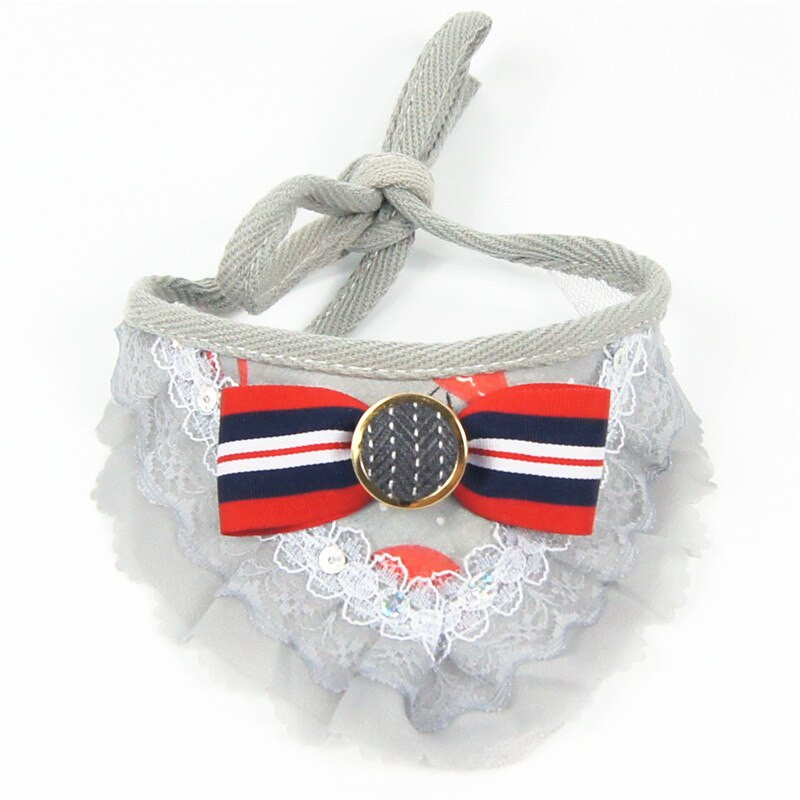 Μόδα λουρί για σκύλο κατοικίδιων ζώων Φόρεμα Flamingo Σετ λουρί μπαντάνας Small Medium Dogs Yorkie Chihuahua Pomeranian Ρούχα AML27