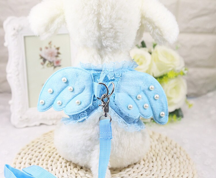 Lemmikloomade ohutus Jalutuskoera vesti rakmed Pliirihm Inglitiivad Kostüüm Pitspärlid Disaininggel Lemmikkoera vesti jalutusrihmad kassidele ja koertele