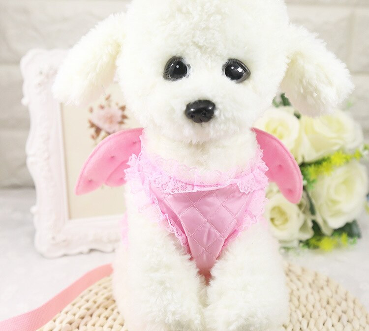 Lemmikloomade ohutus Jalutuskoera vesti rakmed Pliirihm Inglitiivad Kostüüm Pitspärlid Disaininggel Lemmikkoera vesti jalutusrihmad kassidele ja koertele