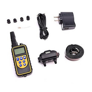 880 Electric Dog Training Collars Αδιάβροχο επαναφορτιζόμενο κολάρο σκύλου με τηλεχειριστήριο 800m Δέκτης κολάρα εκπαίδευσης κατοικίδιων