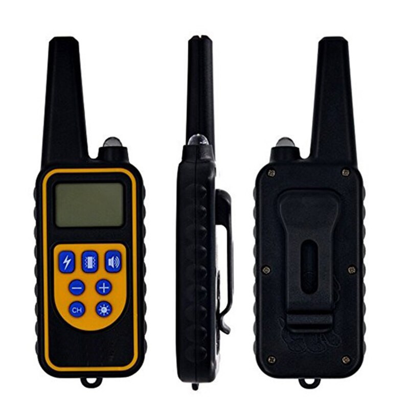 880 Electric Dog Training Collars Αδιάβροχο επαναφορτιζόμενο κολάρο σκύλου με τηλεχειριστήριο 800m Δέκτης κολάρα εκπαίδευσης κατοικίδιων
