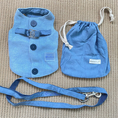 Koerarakmete vesti mantel 120 cm lemmikloomarihm koeraplii rinnarihm Yorkie pomeranian Shih tzu malta puudli bichon šnautseri kostüüm