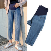 Blugi de maternitate eleganti cu talie inalta doua modele