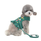 2022 ham pentru câini vestă produse pentru animale de companie în aer liber cățeluș lesă pentru câini de talie mică Yorkshire pomeranian Shih tzu maltez bichon pudel plumb pentru câine