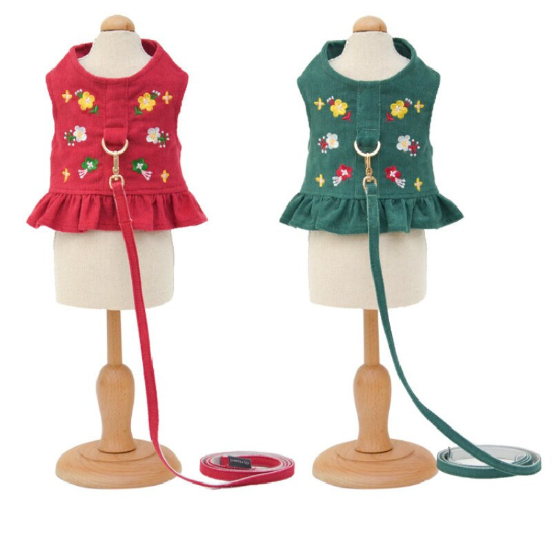 2022 ham pentru câini vestă produse pentru animale de companie în aer liber cățeluș lesă pentru câini de talie mică Yorkshire pomeranian Shih tzu maltez bichon pudel plumb pentru câine