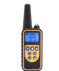 Επαναφορτιζόμενο αδιάβροχο ηλεκτρονικό κολάρο εκπαίδευσης σκύλων Stop Barking Display LCD 800m Remote Electronic Shock Training Collars