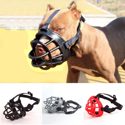 Comfy Soft Silicone Pet Dog Muzzle Breathable Basket Muzzles for Small Medium Large and X-Large Dogs Stop Biting Barking Chewing