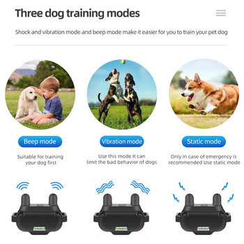 800 м електронен нашийник за обучение на кучета Стоки за домашни любимци Шокиращи продукти за кучета Аксесоари Нашийник против лай Статии за домашни любимци