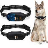Koerad Elektrišokk Lemmikloomad Koerte haukumisvastane seade USB elektriline Koerte Treeningkaelarihm Koer Lõpeta haukumine Vibratsioon Haukumisvastane Kaelarihm