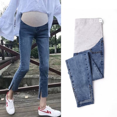 Γυναικείο τζιν για εγκύους με τσέπη