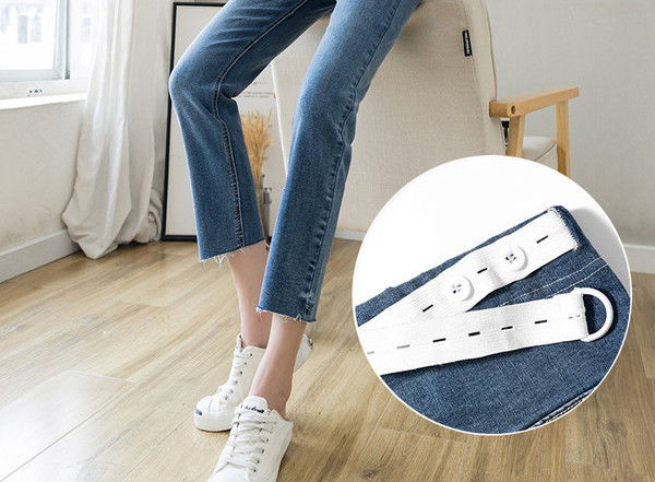 Blugi de maternitate model drept cu talie inalta in mai multe culori