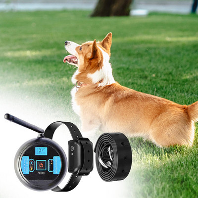 Σωστή συμπεριφορά κολάρου εκπαίδευσης σκύλων με τηλεχειριστήριο ηλεκτρικό φράχτη σκύλων 656 ποδιών