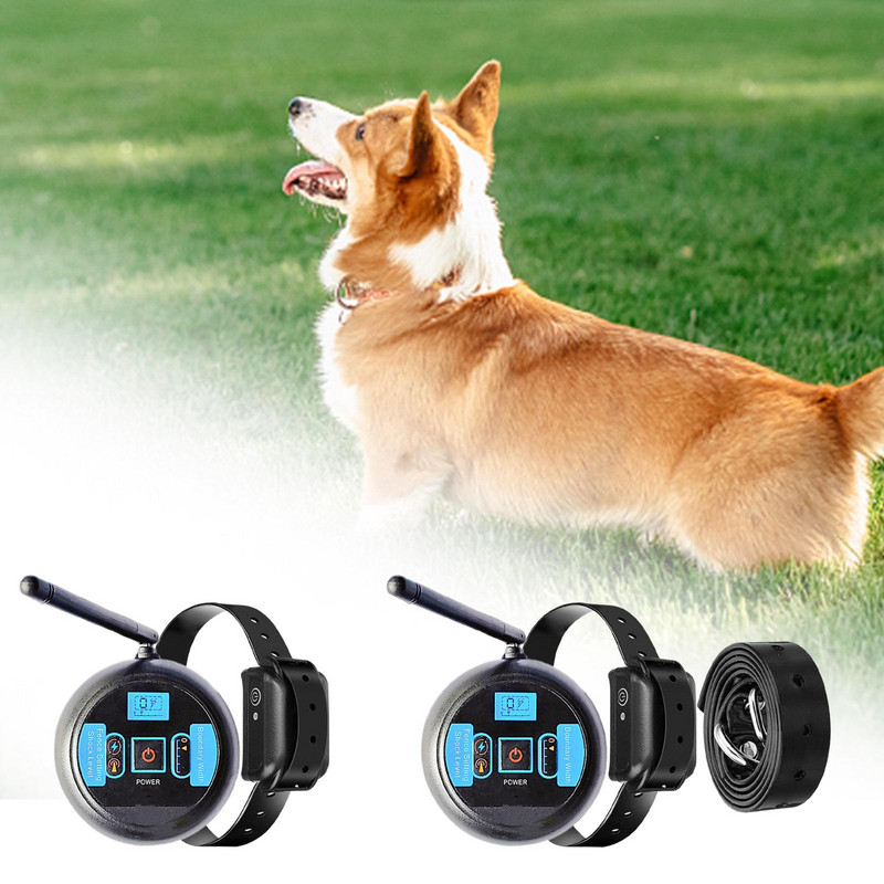 Σωστή συμπεριφορά κολάρου εκπαίδευσης σκύλων με τηλεχειριστήριο ηλεκτρικό φράχτη σκύλων 656 ποδιών