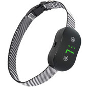 Κολάρο γαβγίσματος σκύλου Έξυπνο κολάρο κατά του φλοιού σκύλου Ρυθμιζόμενο κολάρο διακοπής γαβγίσματος σκύλου Συσκευή ελέγχου ηλεκτρικού σοκ Δόνησης Ηχητικό σήμα