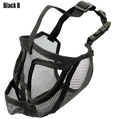 Naminių šunų snukiai Reguliuojami prancūzų buldogų snukiukai Šuns burnos kaukė Kvėpuojantis snukis, apsaugantis nuo lojimo Priemonės apsaugo nuo įkandimo