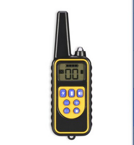 Ūdensnecaurlaidīga suņu apmācības ierīce Automātiska elektrošoka suņu kakla siksna Mājdzīvnieka kakla siksna Mizas aizbāznis Suņu kakla siksna Suņu riešanas instrumenti