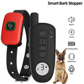 400M κολάρο εκπαίδευσης σκύλων με ηλεκτρικό σοκ 3 Λειτουργία εκπαίδευσης Perro Αξεσουάρ Cachorro Αντικείμενα Anti Bark Dogs Collar