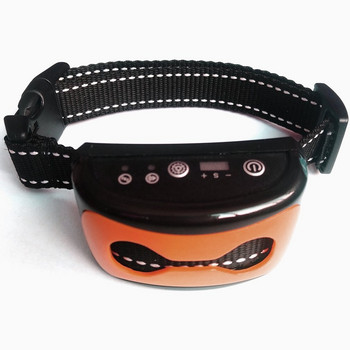 Ηλεκτρικό κολάρο εκπαίδευσης σκύλων Επαναφορτιζόμενο USB Λειτουργία κραδασμών διακοπής γαβγίσματος Συσκευές κατά του γαβγίσματος Περιλαίμιο εκπαίδευσης σκύλων υπερήχων