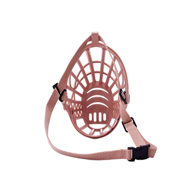 Väljas söömisvastane koer keskmise suurusega koertele Reguleeritav lemmikloomamask Kuldne vastupidav labradori tarvikud maskotid tarvikud