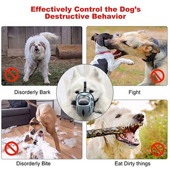 Ρύγχος σκύλου αναπνεύσιμο καλάθι ρύγχους για μικρούς μεσαίους μεγάλους σκύλους Μάσκα σκύλου για κατά του γαβγίσματος μάσημα προϊόντων εκπαίδευσης κατοικίδιων