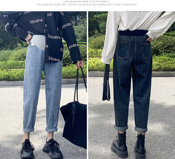 Magas derékú női farmer új modellje