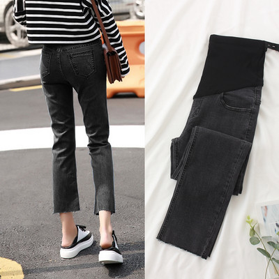 Γυναικεία casual τζιν πολλαπλών σχεδίων Ψηλόμεση μητρότητας