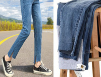 Blugi de maternitate eleganti cu talie inalta si buzunare mai multe modele