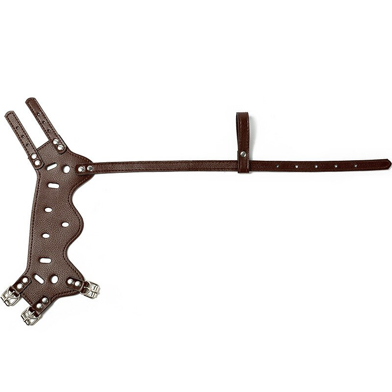 Κάλυμμα στόματος σκύλου PU Δερμάτινο κατά του δαγκώματος,Αντιφαγικό,Δίχτυ ελέγχου γαβγίσματος,Κάλυμμα στόματος για κατοικίδια που αναπνέει Κατάλληλο,Μικρός,μεσαίος μεγάλος σκύλος