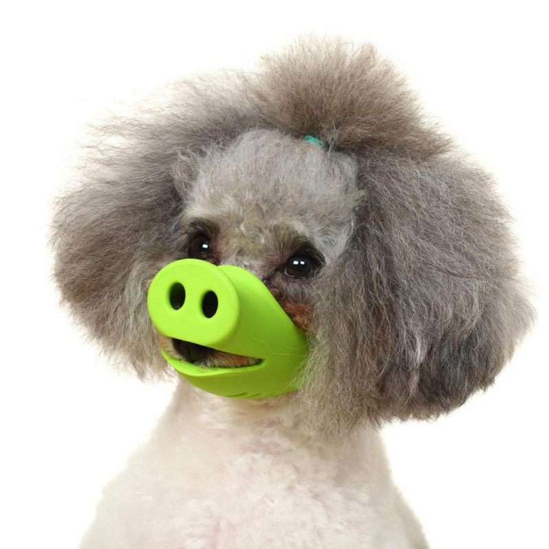 Lemmiklooma koon Reguleeritav armas sea nina hammustuse vastane haukumisvastane väikese koera suu mask koera suu koon