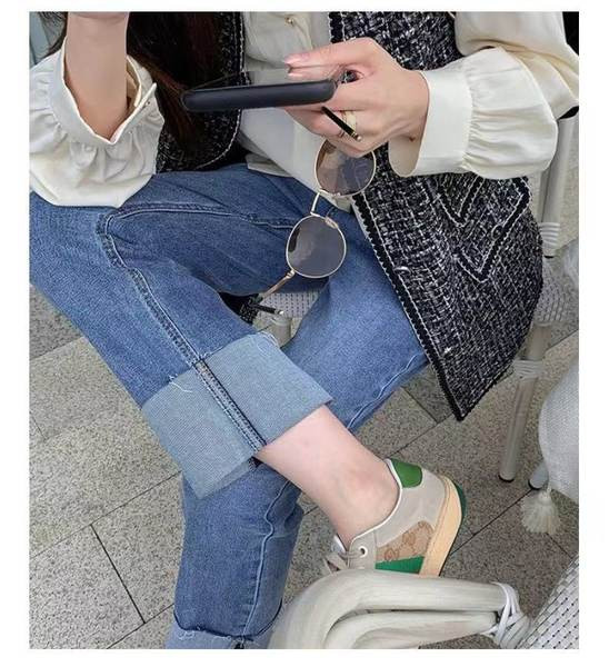 Γυναικείο τζιν με ψηλή μέση - για εγκύους