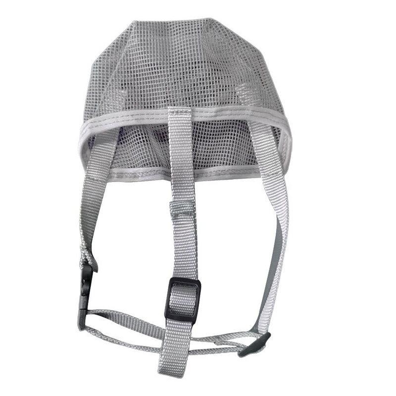 Принадлежности за домашни любимци Покривало за устата Дъвчаща муцуна Мека регулируема хапаща Лаеща чистене Дишаща мрежа за близане Издръжлив намордник за кучета