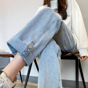 Traperice za trudnice širokih nogavica s visokim strukom i džepovima