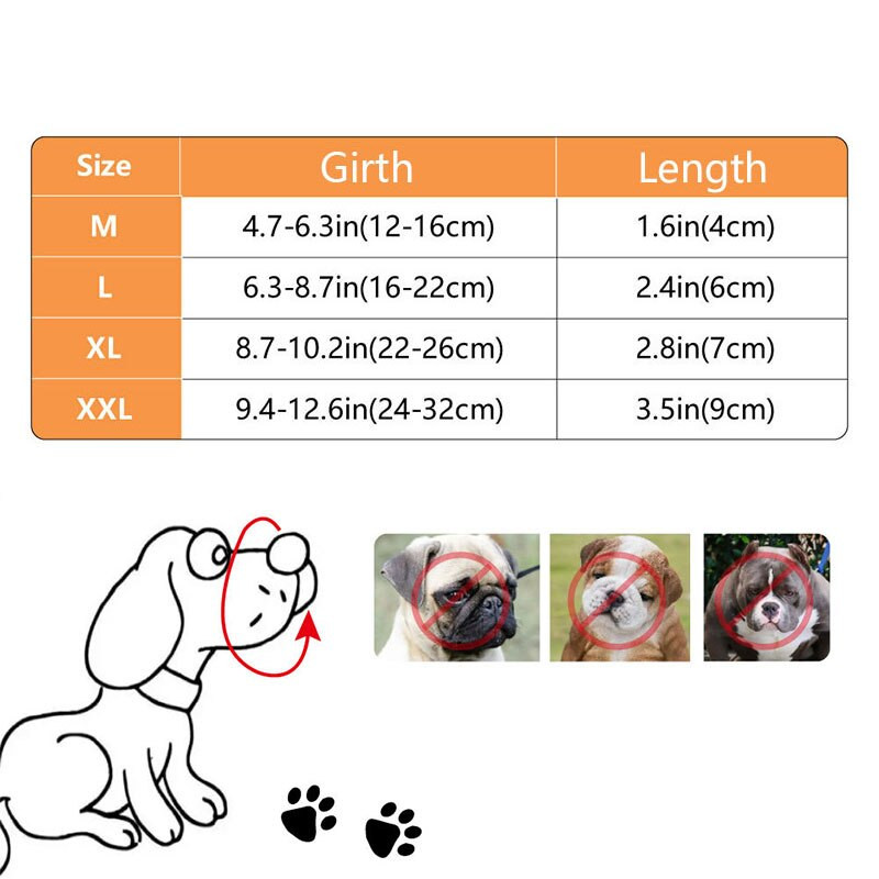Podesiva pseća njuška s ogrlicom, prozračna njuška za pseće usta, njuška protiv lajanja, komplet za vuču, pojas za treniranje pseće njuške
