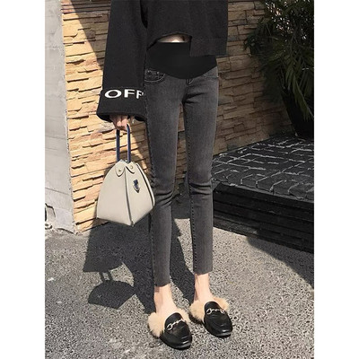 Γυναικείο τζιν με ψηλόμεσο - εφαρμοστό μοντέλο για εγκύους