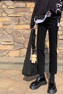 Blugi pentru gravide - talie inalta