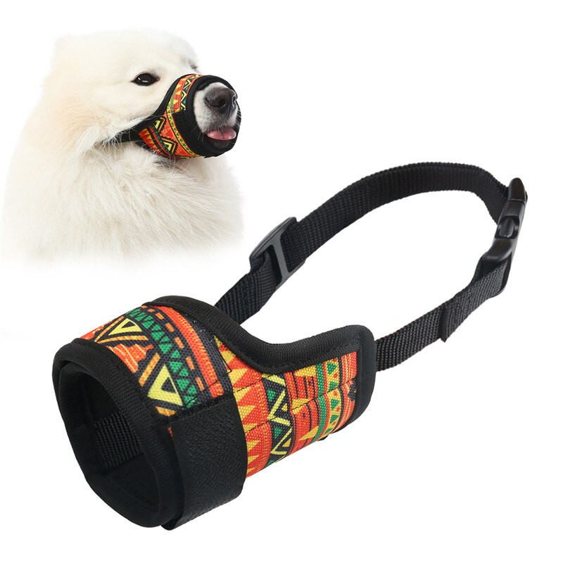 Намордник за домашни кучета с дълга уста Куче против ухапване Капак за уста Продукти за обучение против дъвчене на кора за малки, средни големи кучета Маска за уста