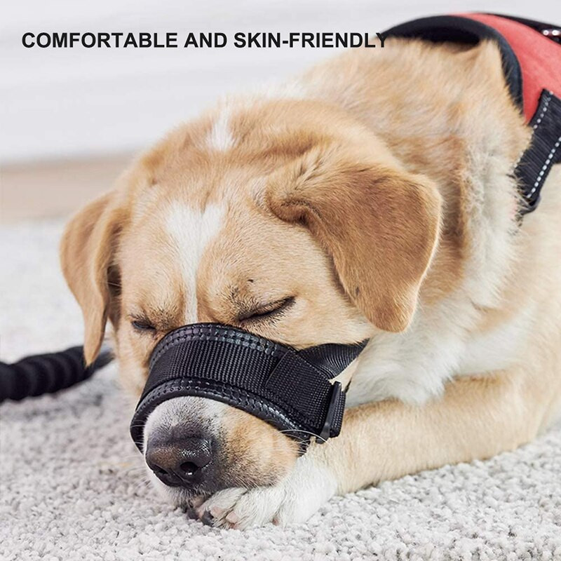 Pehme polsterdatud koerakoon väikestele ja keskmistele suurtele koertele. Reguleeritav silmusega lemmiklooma suukate hoiab ära lemmikloomade hammustamise ja haukumise närimiskoon