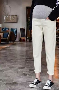 Γυναικείο τζιν για εγκύους σε σκούρα και ανοιχτά χρώματα