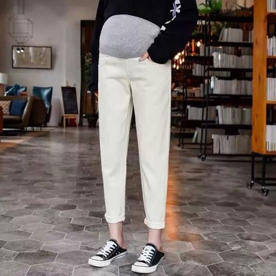 Γυναικείο τζιν για εγκύους σε σκούρα και ανοιχτά χρώματα