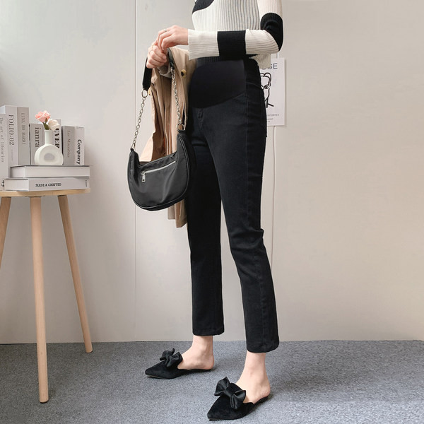 Naiste kõrge vöökohaga rasedapüksid