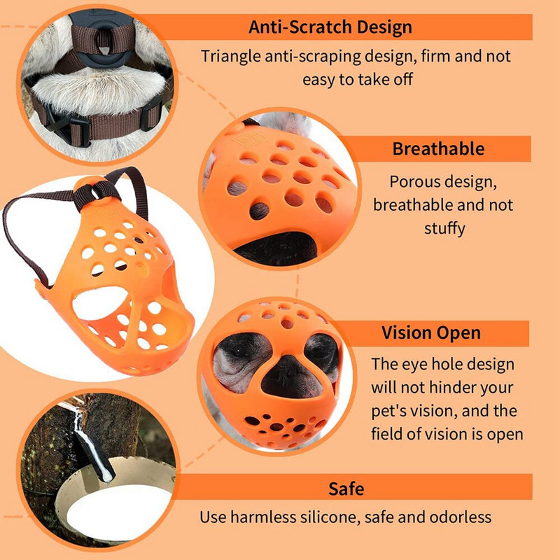 Rövid orrú kutyapofa, puha szilikon lapos arcú szájkosár francia bulldog shih tzu és mopsz számára a harapás rágáshoz, nyaláshoz és vőlegényhez