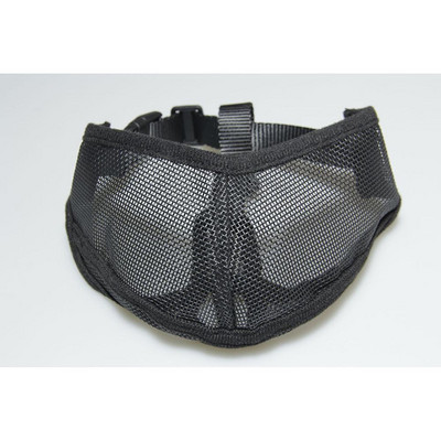 Ρύγχος με διχτυωτό πλέγμα για σκύλους κατοικίδιων ζώων Ρυθμιζόμενο αναπνέον κατά του φλοιού Ρύγχος μάσησης αξεσουάρ για κατοικίδια