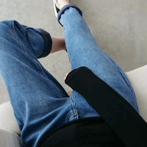 Casual γυναικείο τζιν για εγκύους