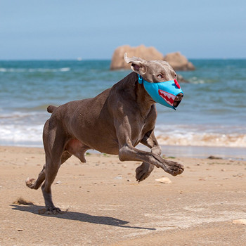 Miflame Outdoor Pet Muzzle Dog κάλυμμα με ρυθμιζόμενα δόντια Big Dogs Muzzle Greyhound Αξεσουάρ Anti Barking Dog Barrier