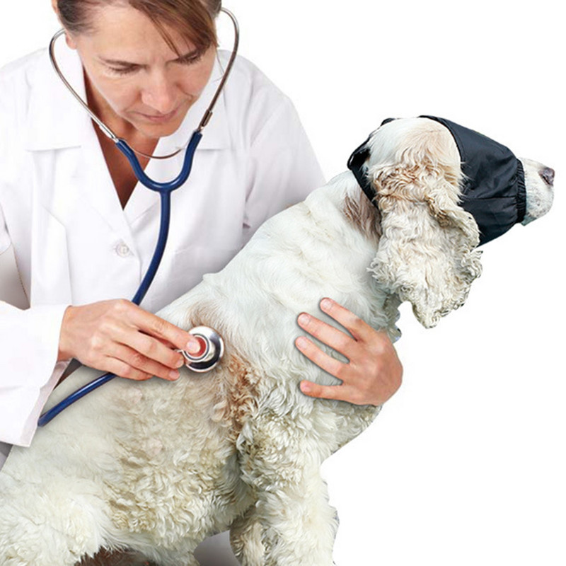 Calmant pentru câini, ameliorarea anxietății, umbrirea ochilor, capacul feței, îngrijirea împotriva bolilor de mașină, bot pentru ochi, cățeluș, pisicuță, aprovizionare pentru animale de companie