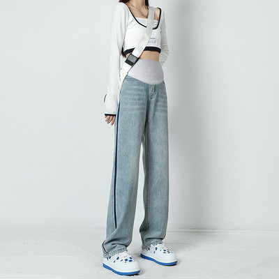 Νέο μοντέλο γυναικείο τζιν με ψηλόμεσο σε μπλε χρώμα