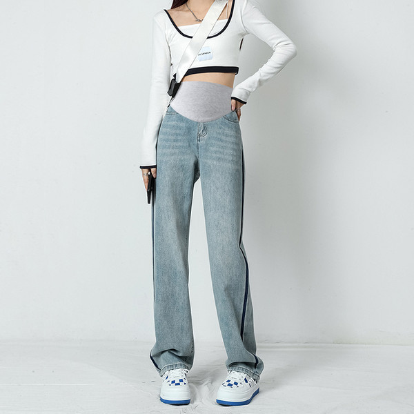 Νέο μοντέλο γυναικείο τζιν με ψηλόμεσο σε μπλε χρώμα