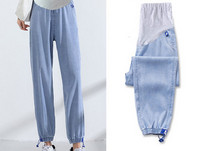 Γυναικείο στενό τζιν ψηλόμεσο