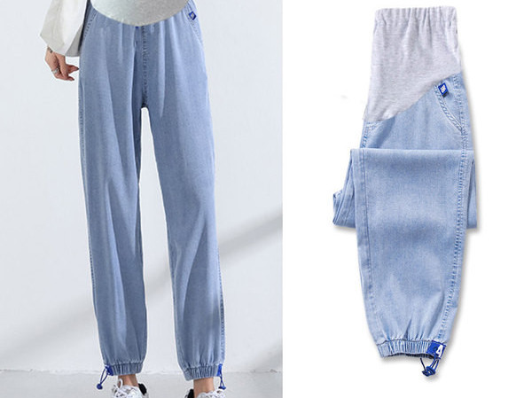 Γυναικείο στενό τζιν ψηλόμεσο